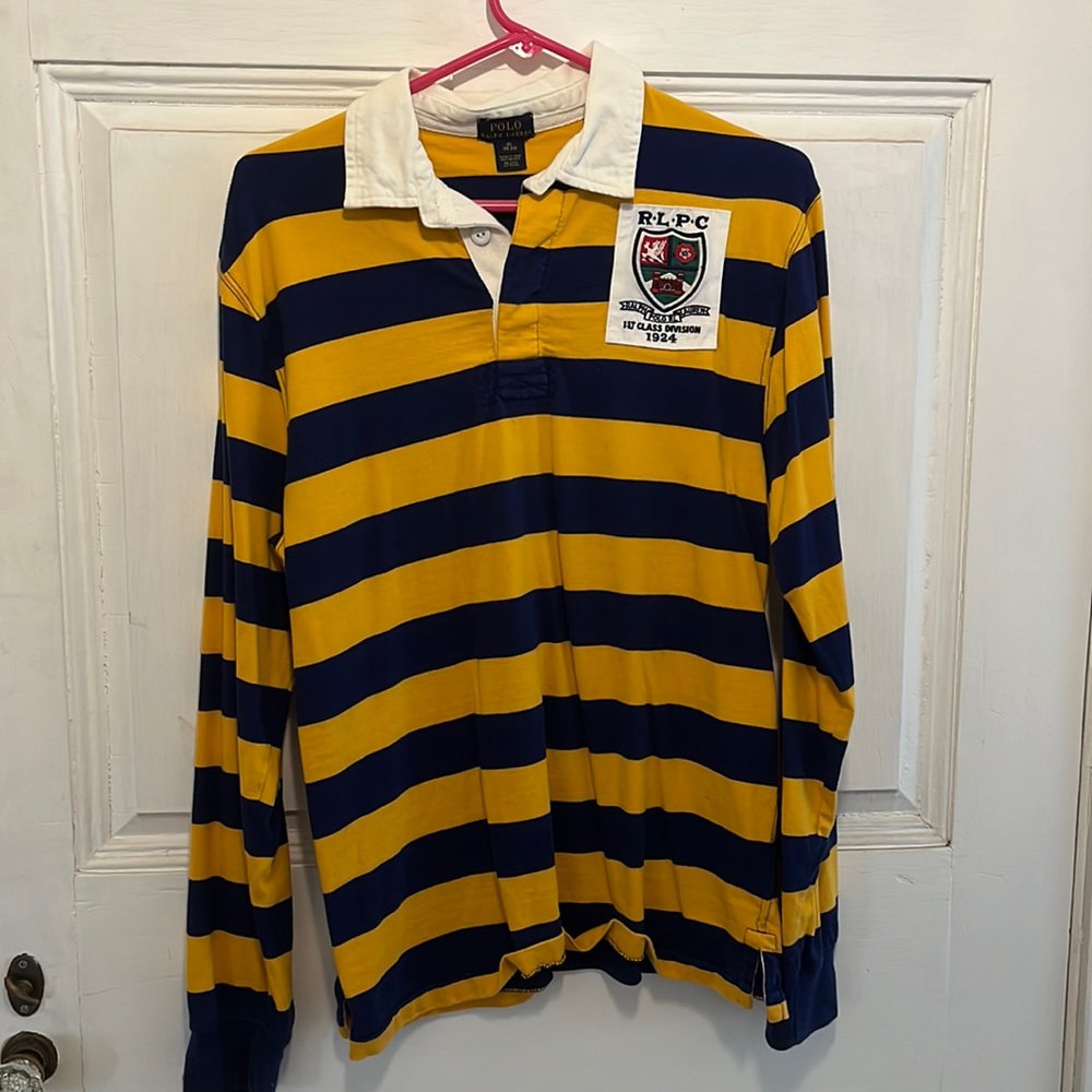 Super sporty preppy Ralph Lauren rugby